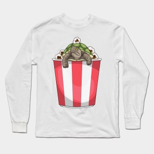 Turtle Popcorn Long Sleeve T-Shirt